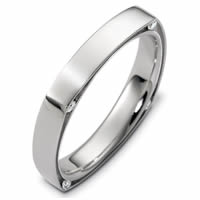 Item # C124501WE - 18kt White Gold Diamond Wedding Ring