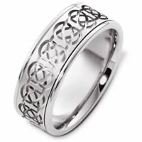 Item # C125231WE - Celtic Wedding Band.