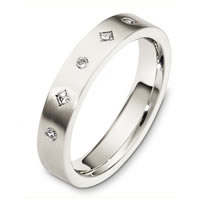 Item # C130691W - 14K Diamond Wedding Band