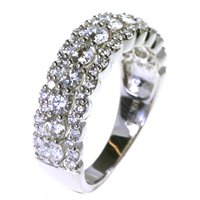 Item # DS8809WE - Diamond Anniversary Band