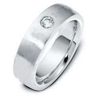 Item # E117781W - 14 K Diamond Wedding Band