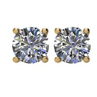 Item # E70751E - Diamond Stud Earrings