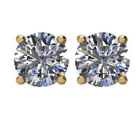 Item # E71001E - Diamond Stud earrings