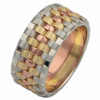 Item # F3056012E - Wedding Band, Tied Together Forever