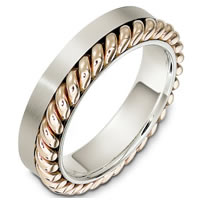 Item # G133321 - 14 Kt Two-Tone Gold Wedding Band