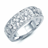 Item # M31746WE - 18Kt White Gold 0.27 Ct Tw Diamond Ring