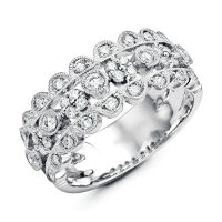 Item # M31748WE - 18Kt White Gold 0.53 Ct Tw Diamond Ring