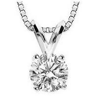 Item # P70251W - 1/4 ct Diamond 14K Pendant.