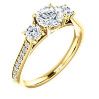 Item # S128553 - Diamond Engagement Ring