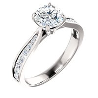 Item # S128692AW - Engagement Ring Timeless