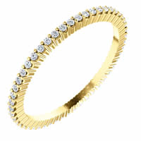 Item # SR127785025E - 18K Gold Diamond Eternity Band