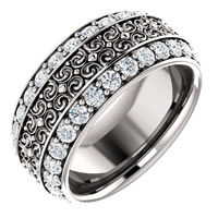 Item # SR128079WE - Eternity Band