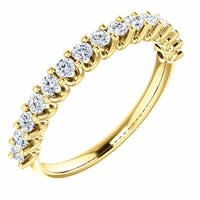 Item # SR128858050 - Eternal-Love Gold Anniversary Ring. 0.50CT