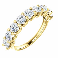 Item # SR128858175 - Gold Eternal_Love Anniversary Band. 1.75CT