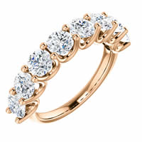 Item # SR128858250R - Eternal_love Rose Gold Anniversary Band. 2.50CT