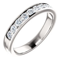 Item # SR9128811WE - Diamond Wedding Band