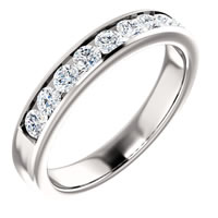 Item # SR9128811W - Diamond Wedding Ring 1.0CT