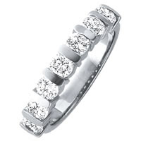 Item # ST11699PP - Platinum Diamond Anniversary Band