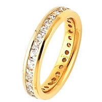 Item # ST126479E - Diamond Eternity Band 18K Gold 