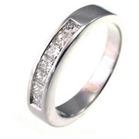 Item # W21482PP - Platinum, Diamond Anniversary Band