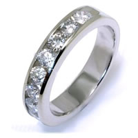 Item # W2150050WE - 18K Gold Diamond Anniversary Band